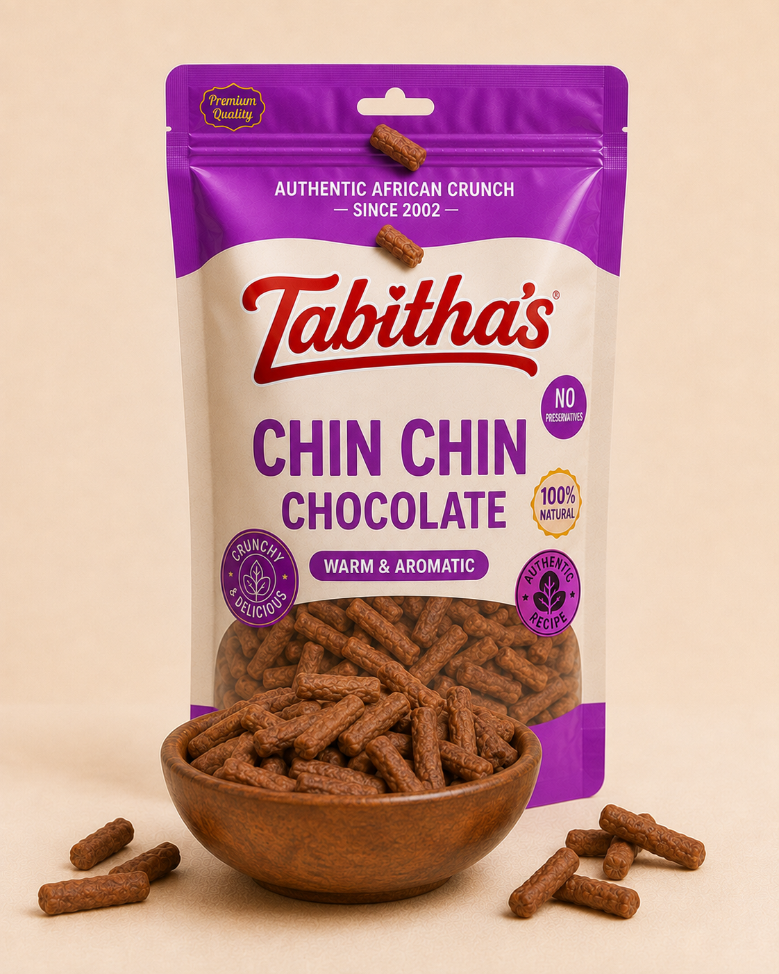 Tabitha's Chin Chin Chocolate