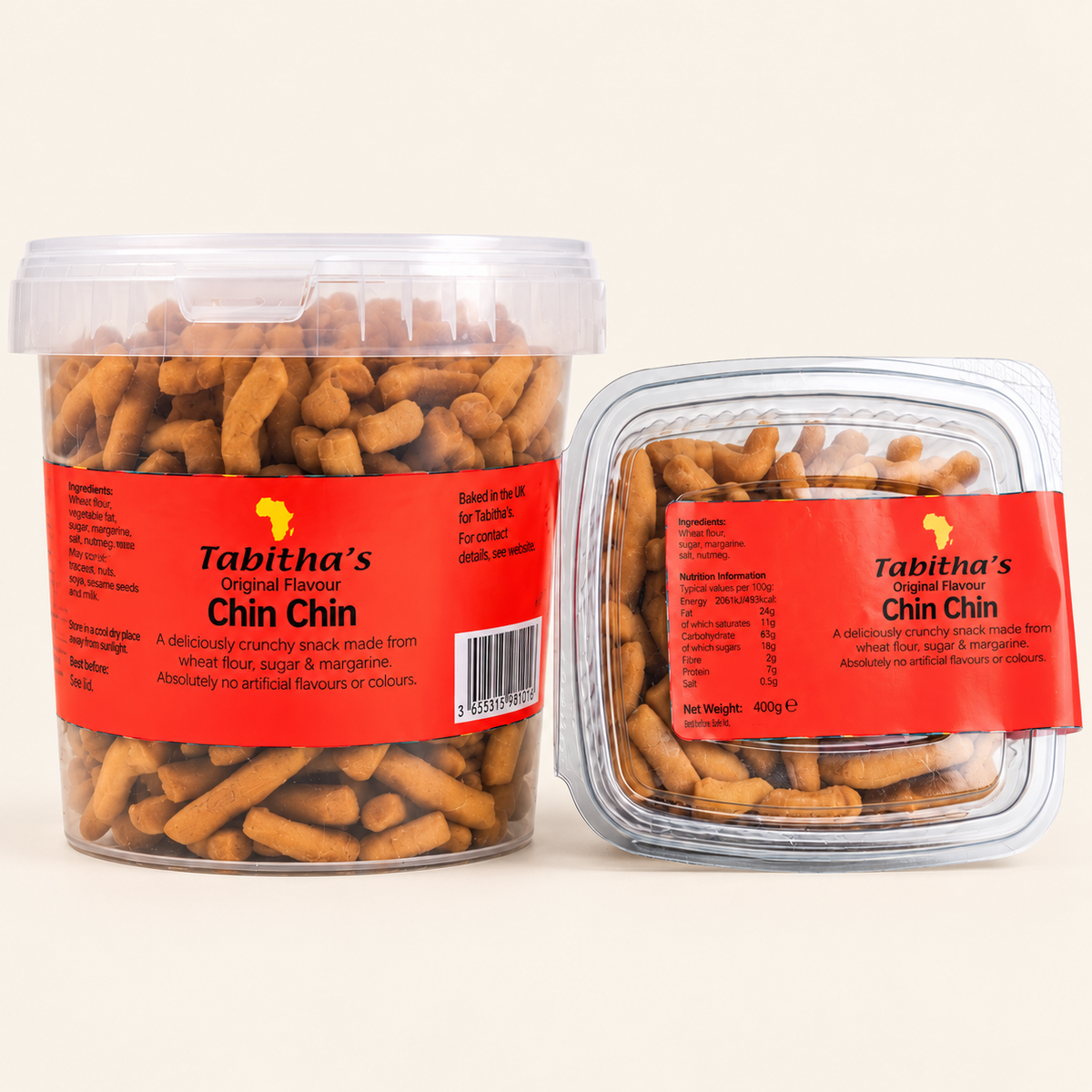 Tabitha's Chin Chin Duo Taster Crunch