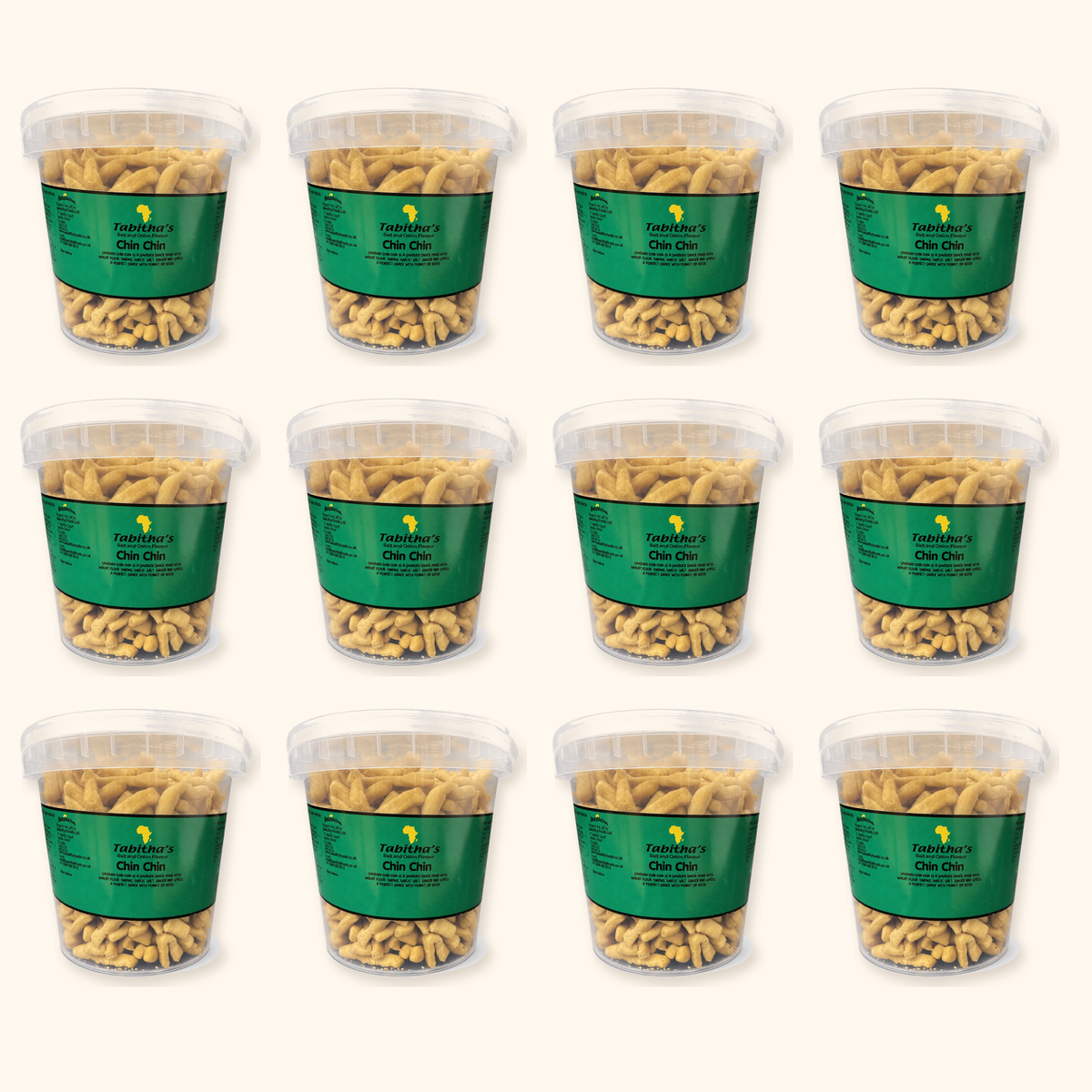 Tabitha's Chin Chin Party Bundle 12 x 400g