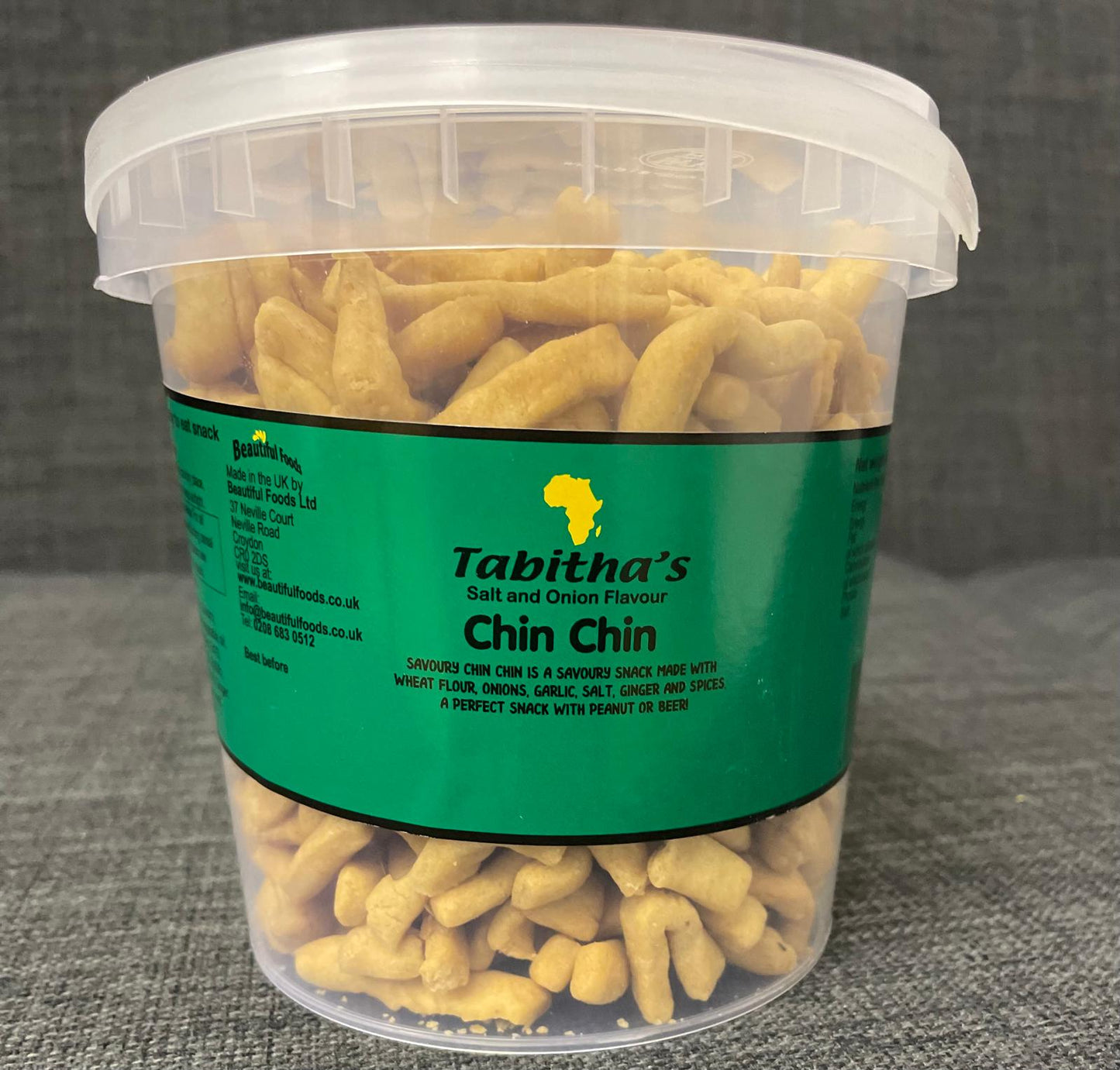 Tabitha's Chin Chin Salt & Onions Flavour